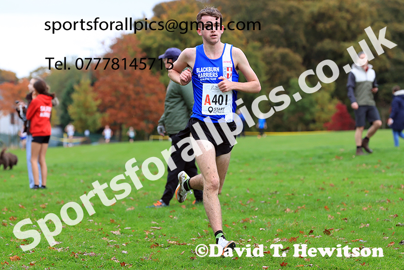 Mens under-17s, 2024 Northern Cross Country Relays, Graves Park, Sheffield.   Photo: David T. Hewitson/Sports for All Pics